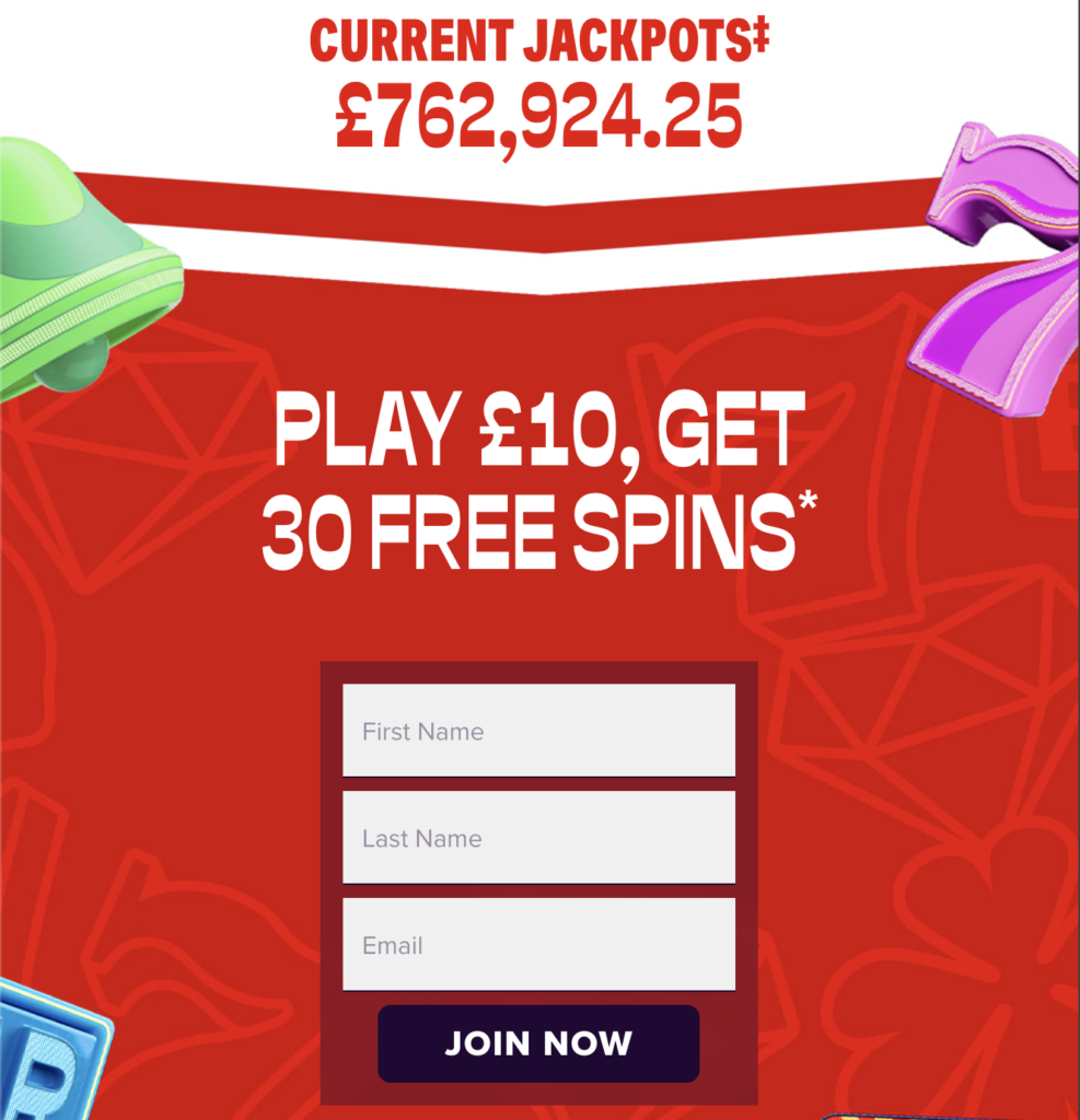 Bally Casino promo code